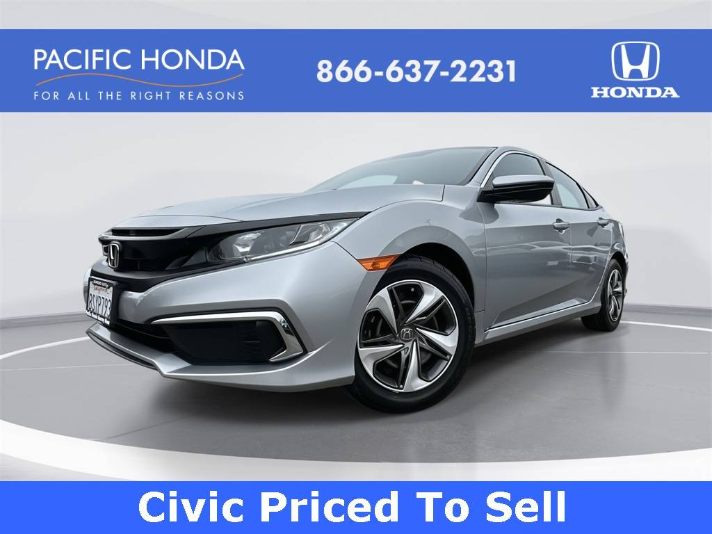 2020 Honda Civic LX — Sedan — 57,643 mi — San Diego, CA