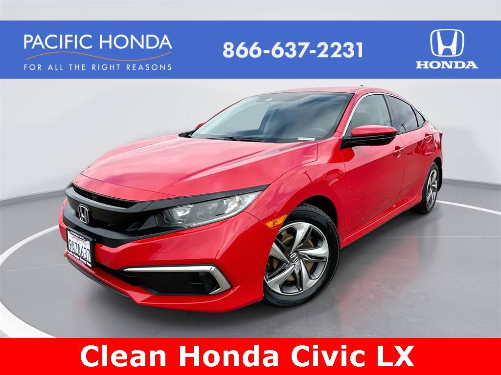 2019 Honda Civic LX — Sedan — 44,802 mi — San Diego, CA