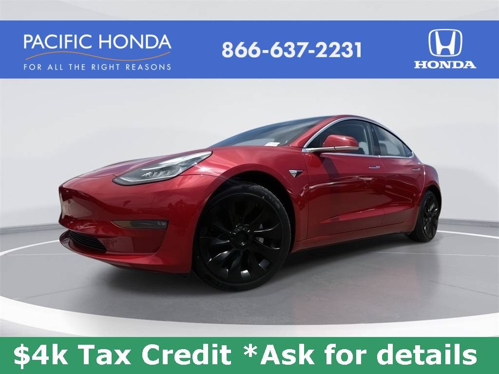 2018 Tesla Model 3 Long Range — Sedan — 53,506 mi — San Diego, CA
