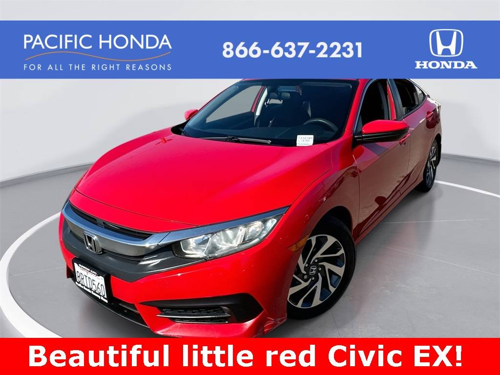 2016 Honda Civic EX — Sedan — 135,567 mi — San Diego, CA