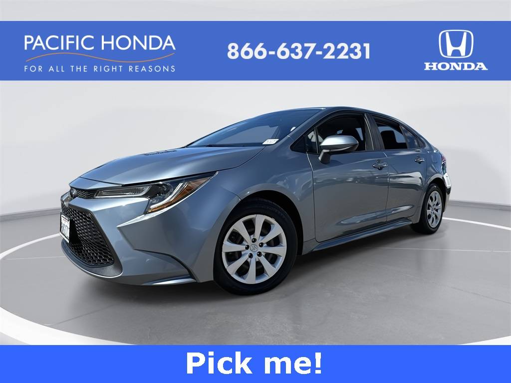 2021 Toyota Corolla LE — Sedan — 22,309 mi — San Diego, CA