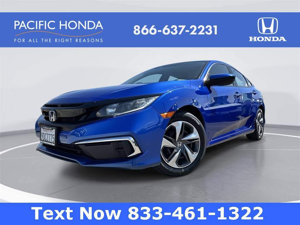 2020 Honda Civic LX — Sedan — 84,776 mi — San Diego, CA