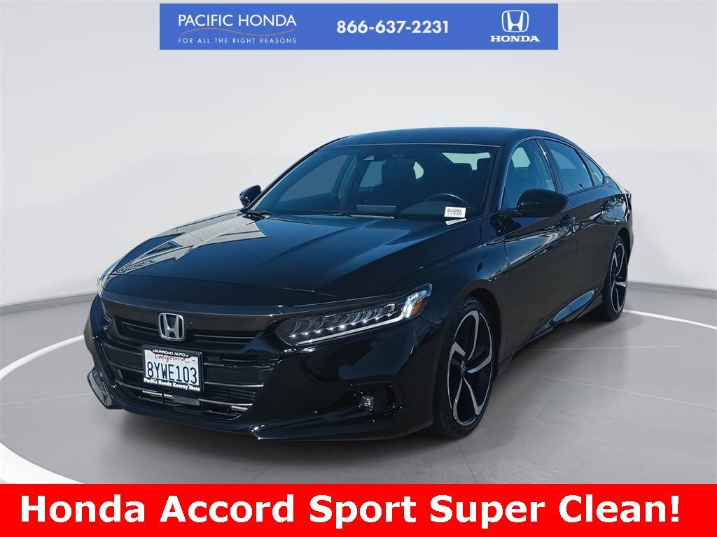 2021 Honda Accord Sport — Sedan — 38,498 mi — San Diego, CA