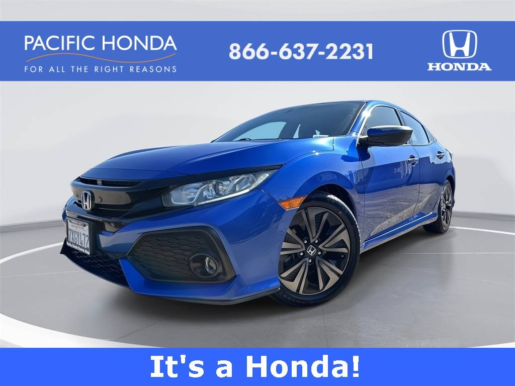 2017 Honda Civic EX — Hatchback — 70,648 mi — San Diego, CA