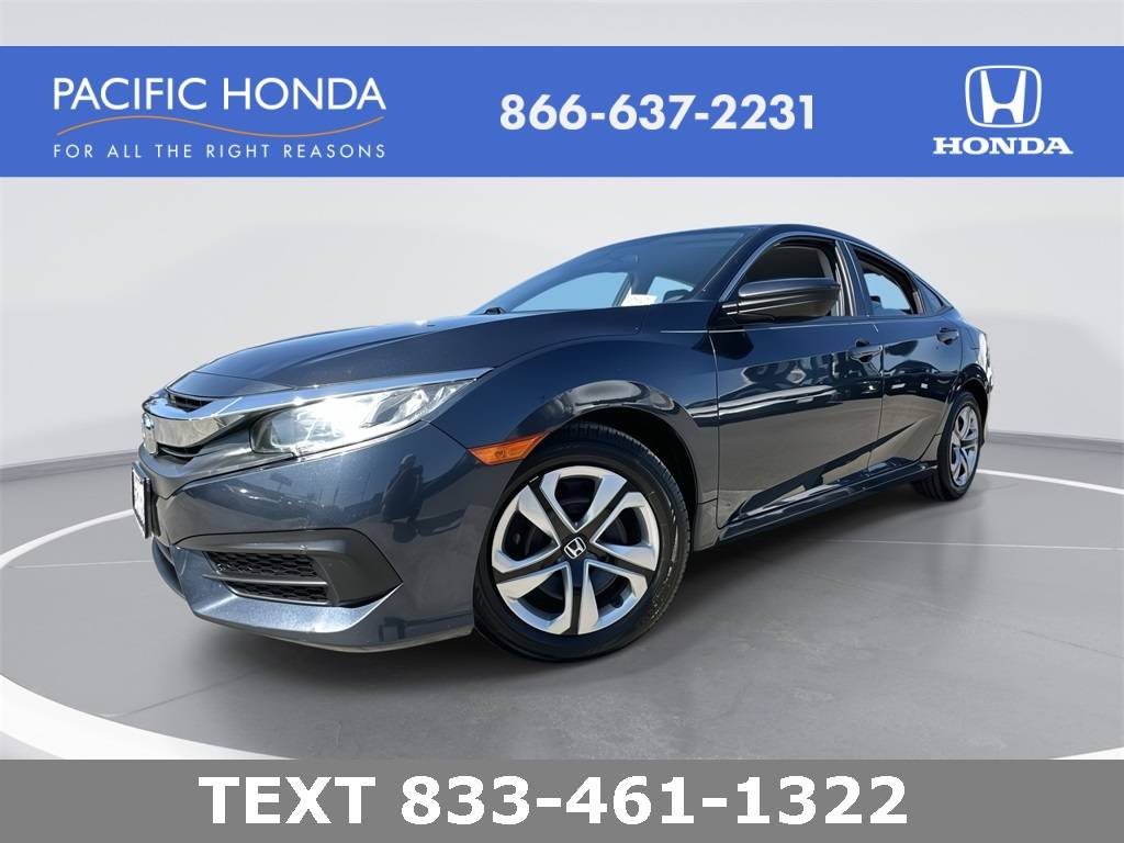 2017 Honda Civic LX — Sedan — 78,909 mi — San Diego, CA
