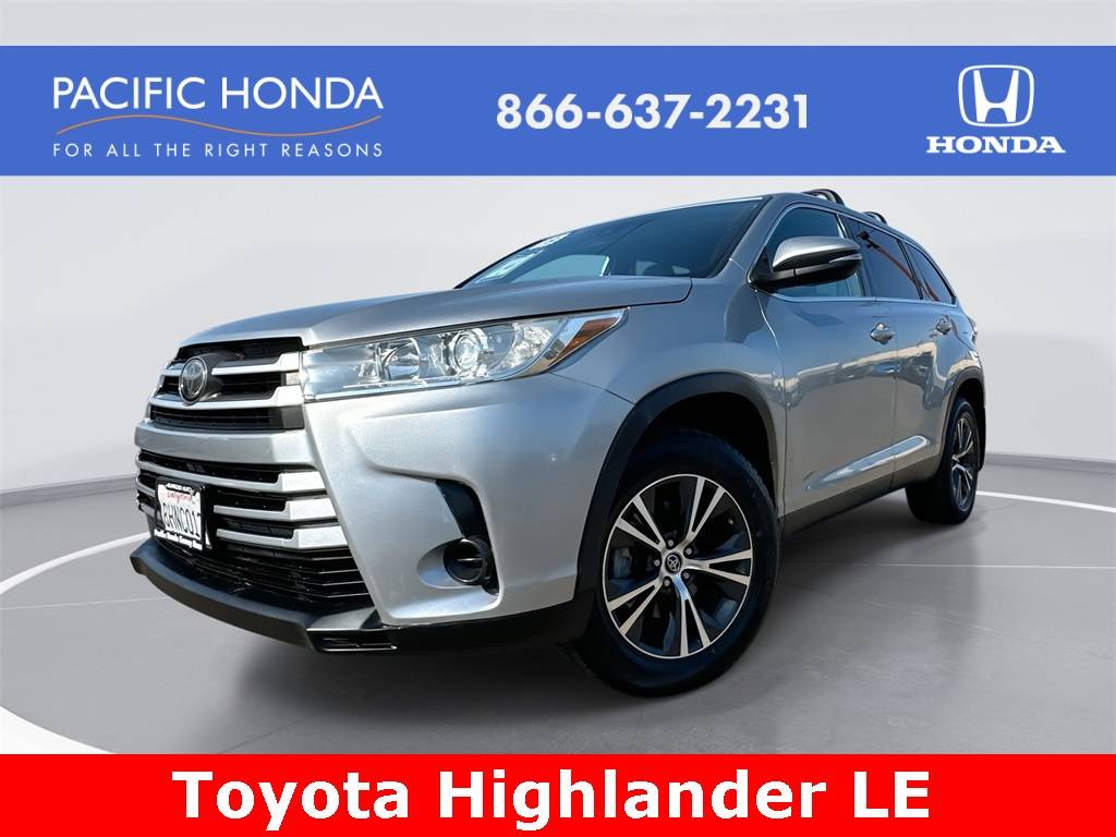 2019 Toyota Highlander LE — SUV — 80,188 mi — San Diego, CA