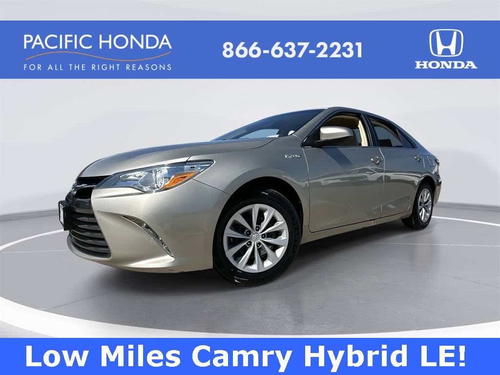 2016 Toyota Camry Hybrid LE — Sedan — 64,585 mi — San Diego, CA