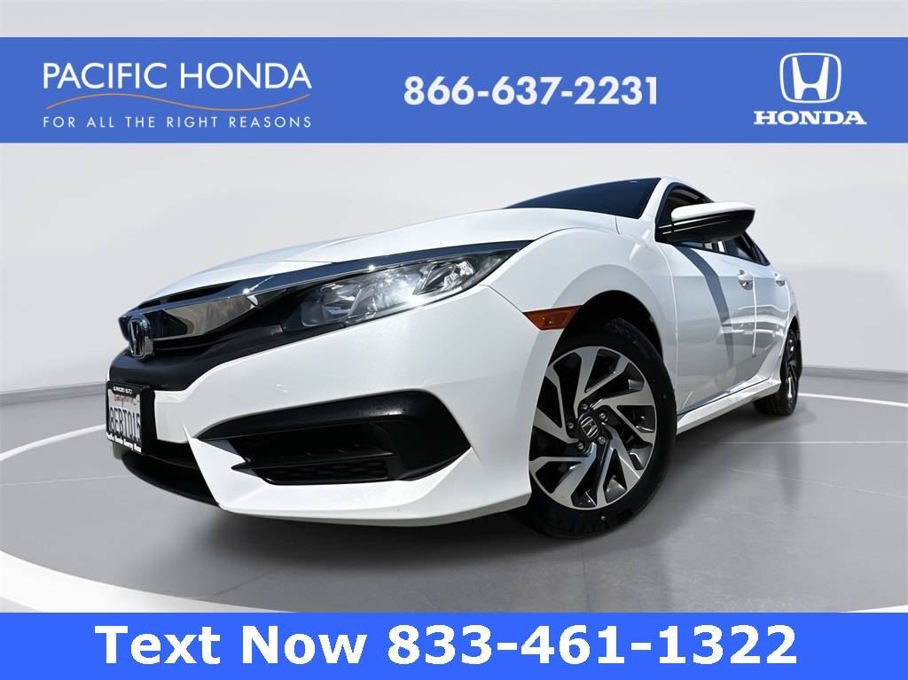 2018 Honda Civic EX — Sedan — 62,240 mi — San Diego, CA