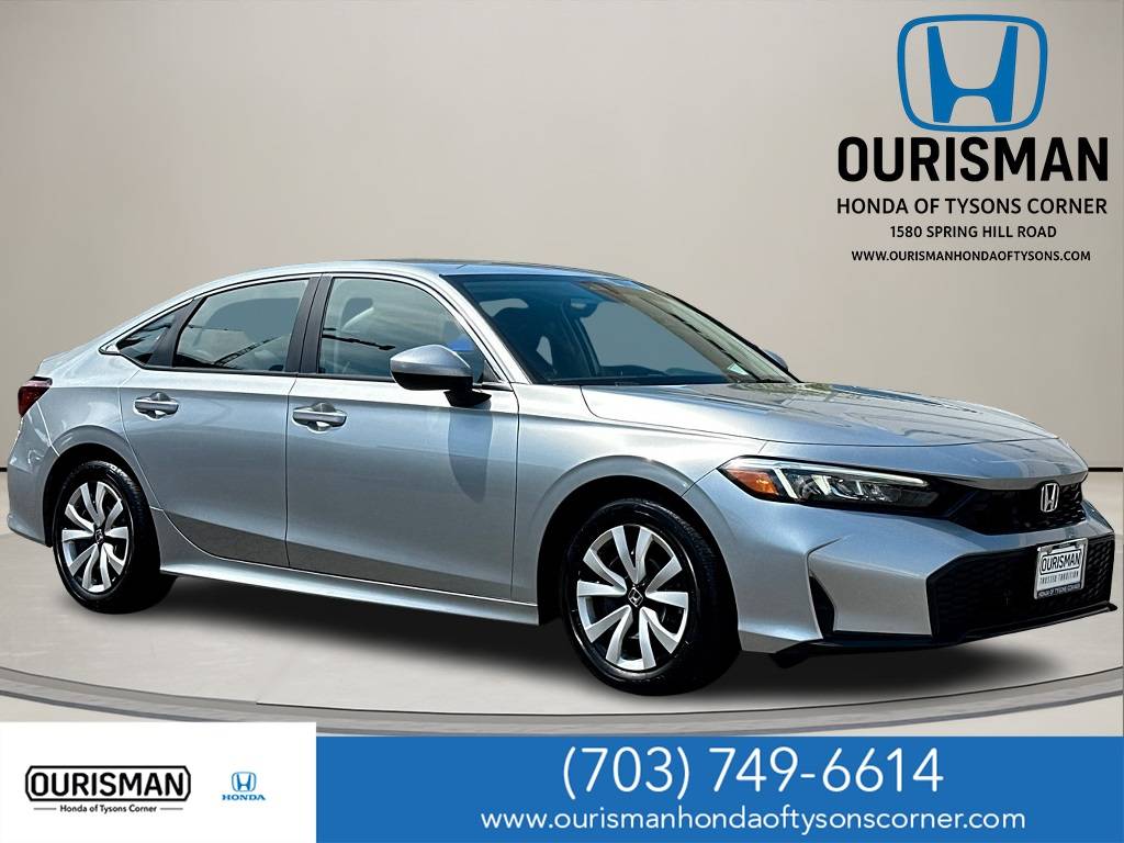 2025 Honda Civic LX — Sedan — 9,751 mi — Vienna, VA
