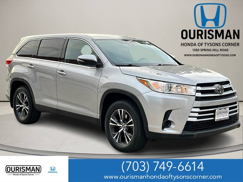 2019 Toyota Highlander LE V6 — SUV — 73,166 mi — Vienna, VA