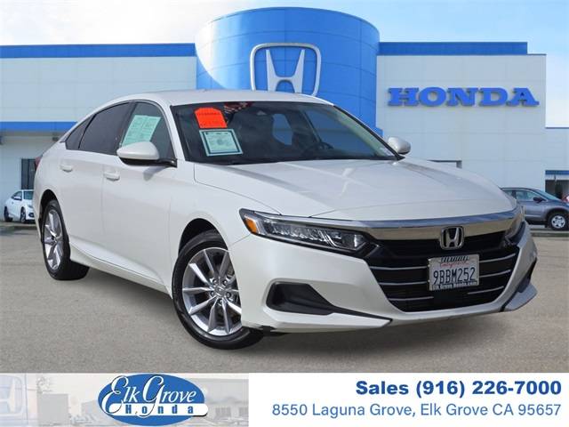 2022 Honda Accord LX — Sedan — 52,858 mi — Elk Grove, CA