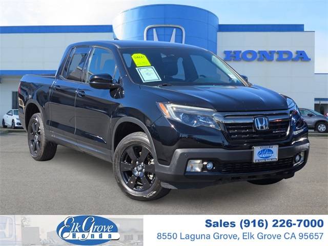 2018 Honda Ridgeline Black Edition — Pickup Truck — 87,556 mi — Elk Grove, CA