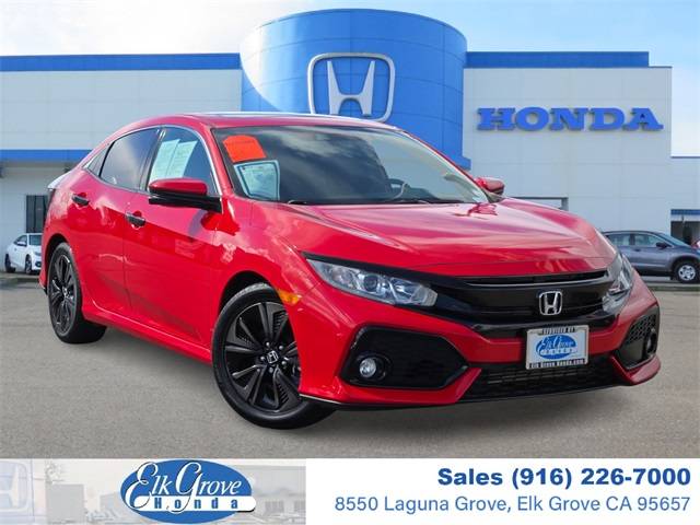 2019 Honda Civic EX — Hatchback — 53,341 mi — Elk Grove, CA