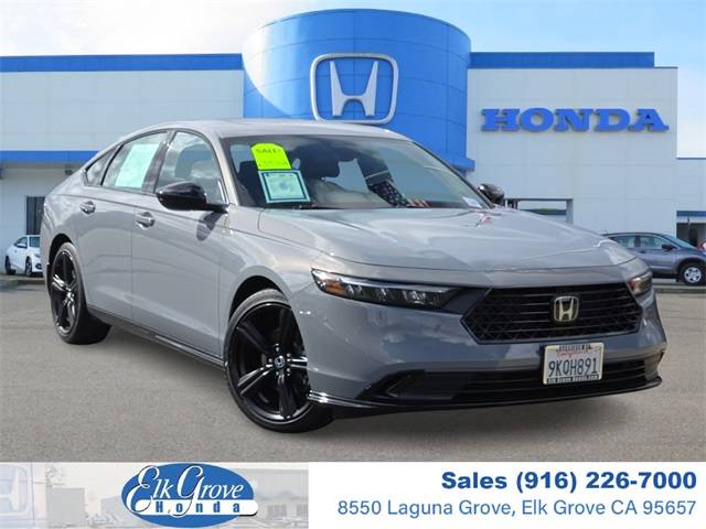 2023 Honda Accord Hybrid Sport-L — Sedan — 8,053 mi — Elk Grove, CA