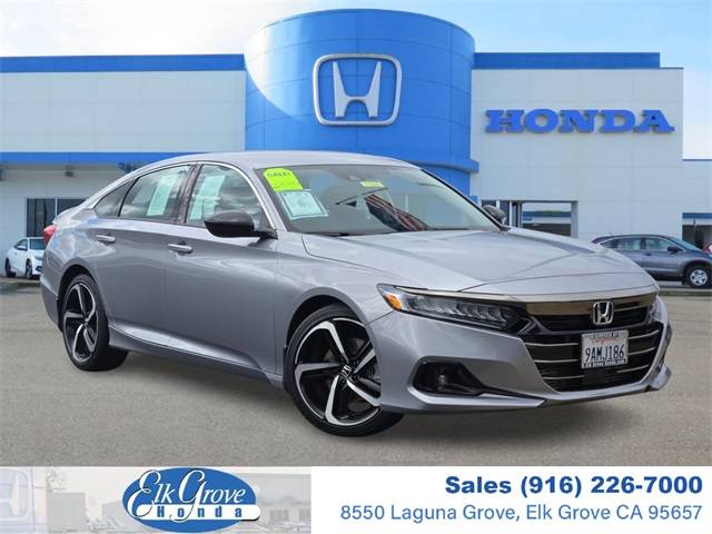 2022 Honda Accord Sport SE — Sedan — 40,229 mi — Elk Grove, CA