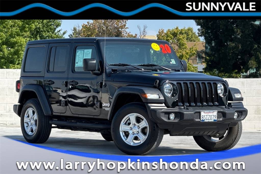 2020 Jeep Wrangler Sport S — SUV — 55,369 mi — Sunnyvale, CA