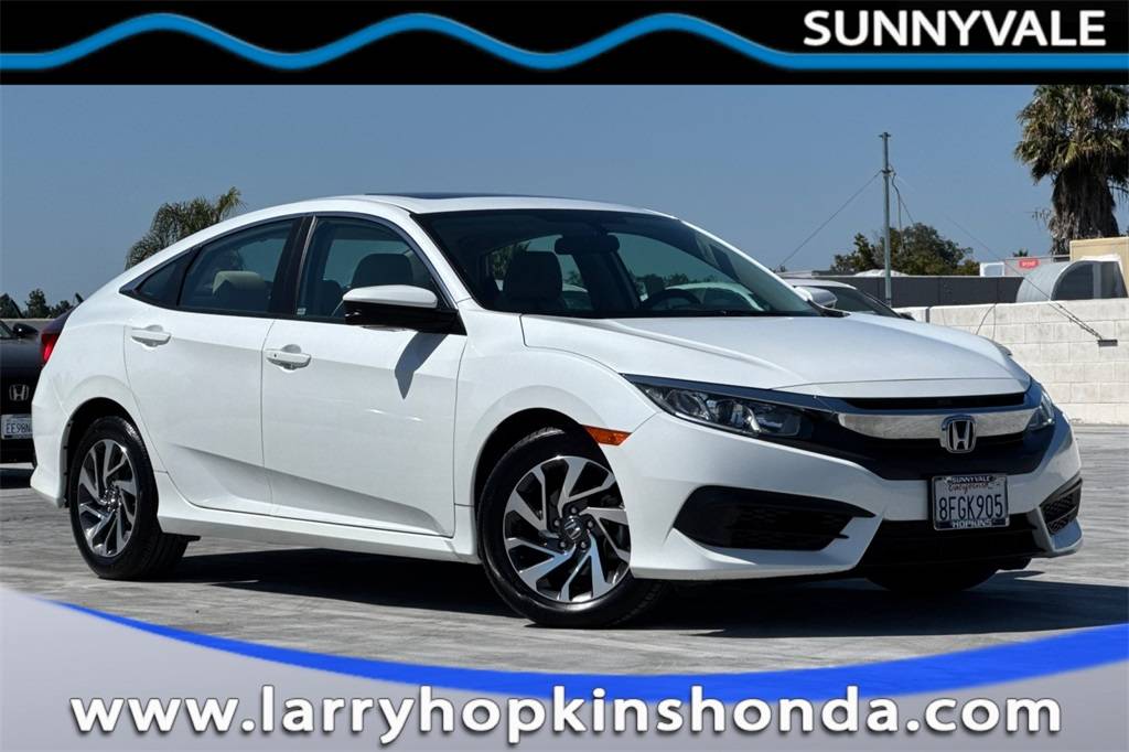 2018 Honda Civic EX — Sedan — 30,291 mi — Sunnyvale, CA
