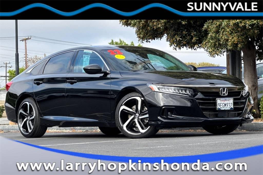 2022 Honda Accord Sport SE — Sedan — 31,092 mi — Sunnyvale, CA