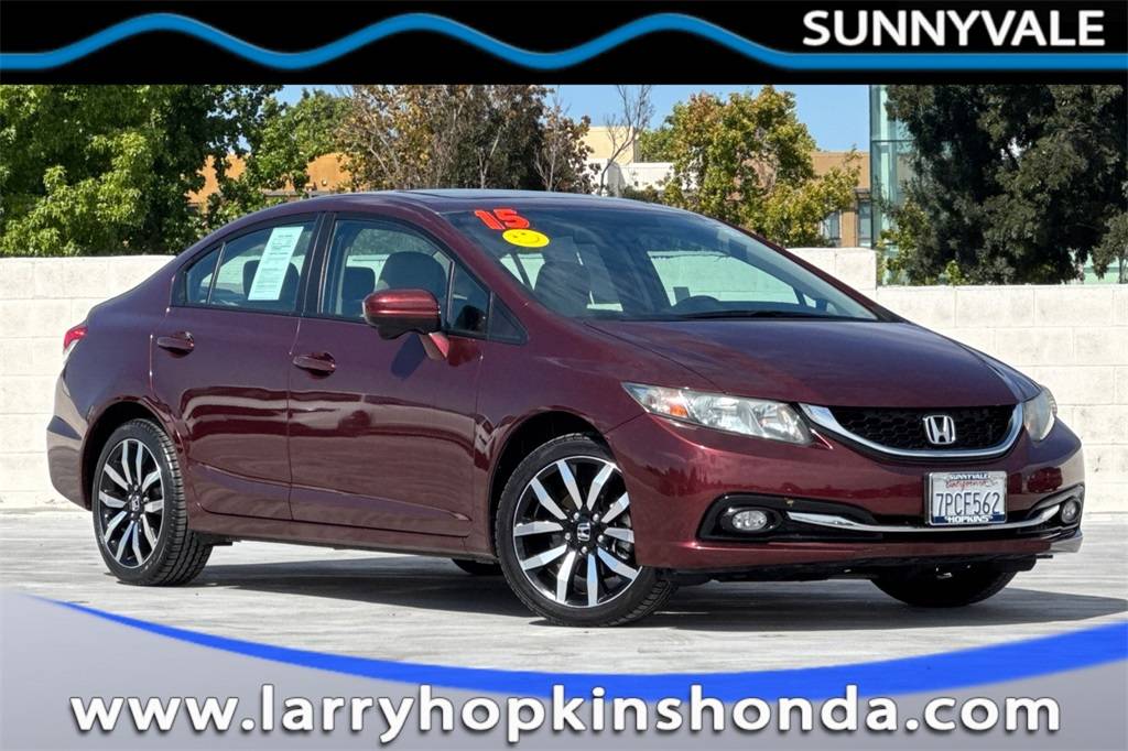 2015 Honda Civic EX-L — Sedan — 39,778 mi — Sunnyvale, CA