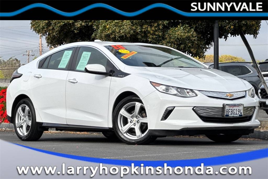 2018 Chevrolet Volt LT — Sedan — 35,569 mi — Sunnyvale, CA