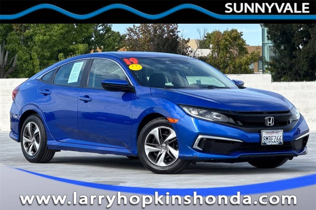 2019 Honda Civic LX — Sedan — 31,697 mi — Sunnyvale, CA