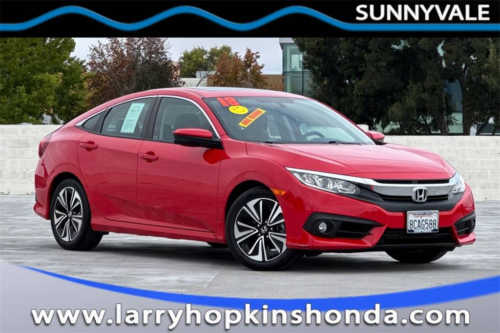 2018 Honda Civic EX-L — Sedan — 36,030 mi — Sunnyvale, CA