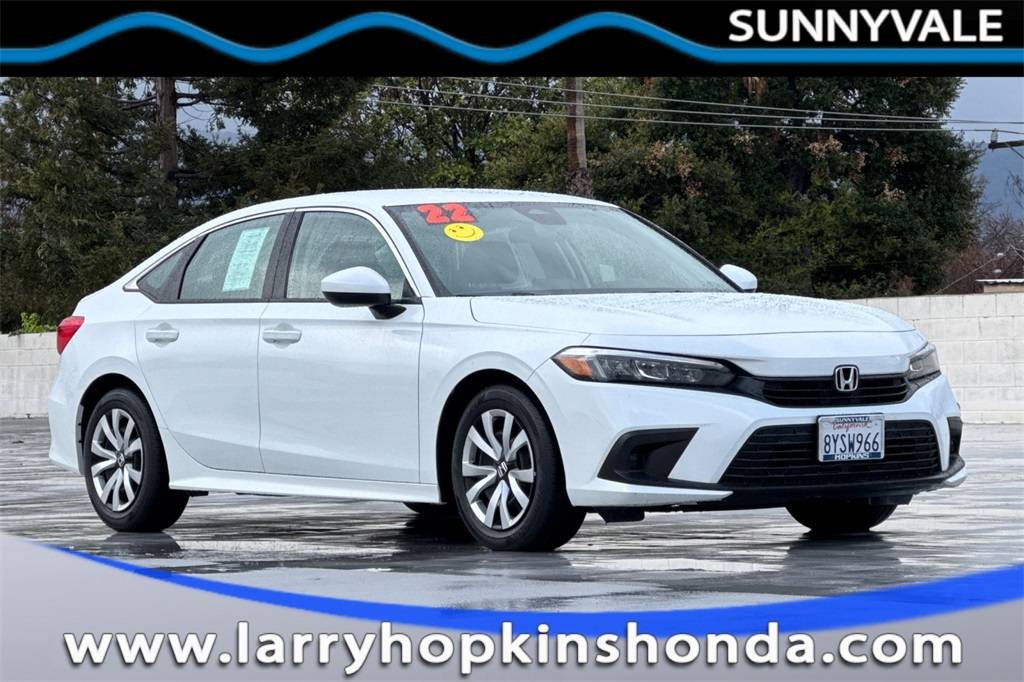 2022 Honda Civic LX — Sedan — 54,457 mi — Sunnyvale, CA