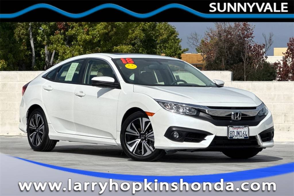 2018 Honda Civic EX-L — Sedan — 101,683 mi — Sunnyvale, CA
