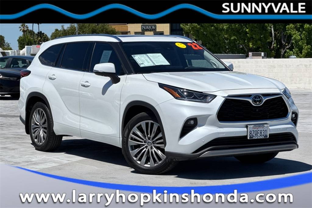 2022 Toyota Highlander Platinum — SUV — 81,326 mi — Sunnyvale, CA