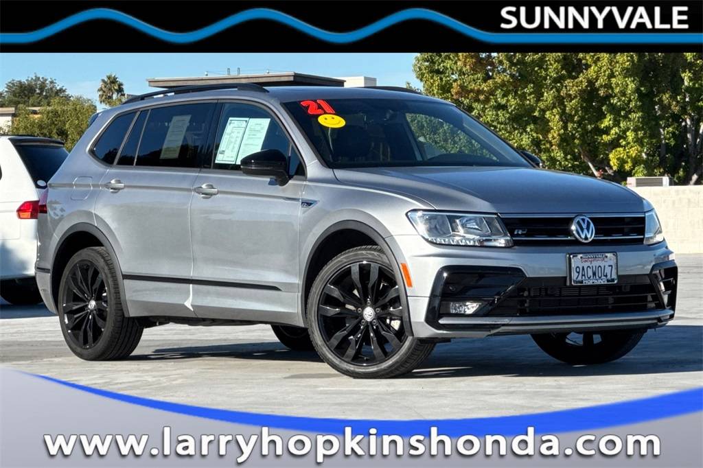 2021 Volkswagen Tiguan SE R-Line Black — SUV — 34,085 mi — Sunnyvale, CA