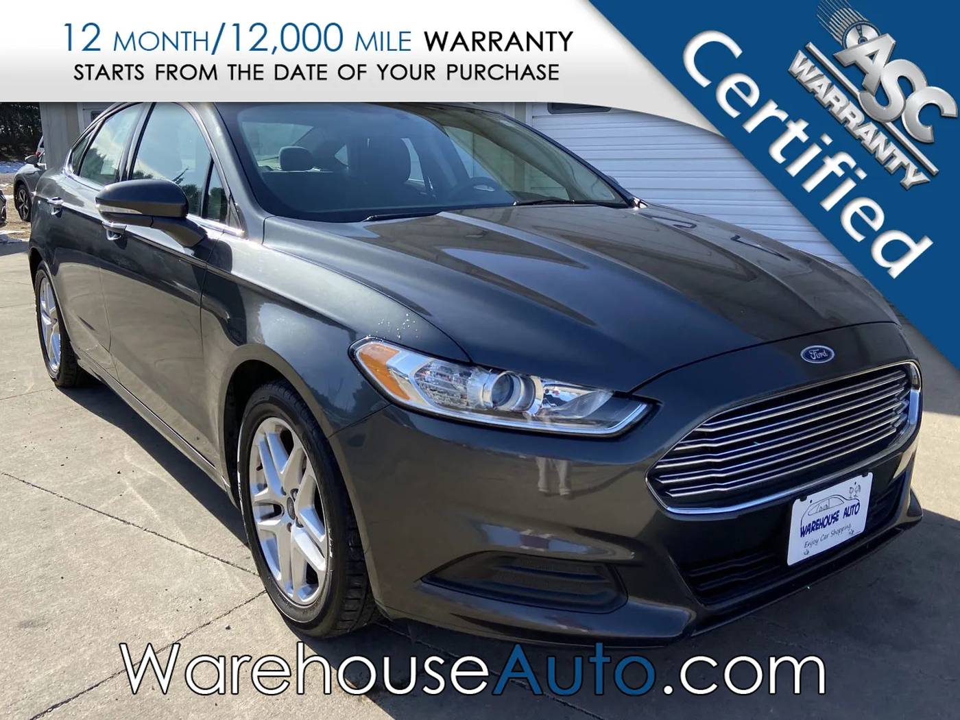 2016 Ford Fusion SE — Sedan — 67,549 mi — Swisher, IA