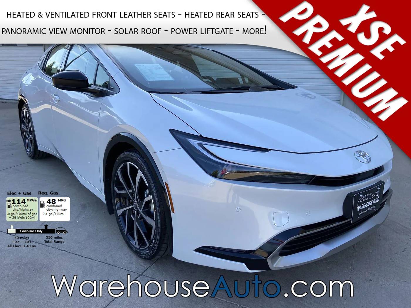 2025 Toyota Prius Plug-In Hybrid XSE Premium — Hatchback — 13 mi — Swisher, IA