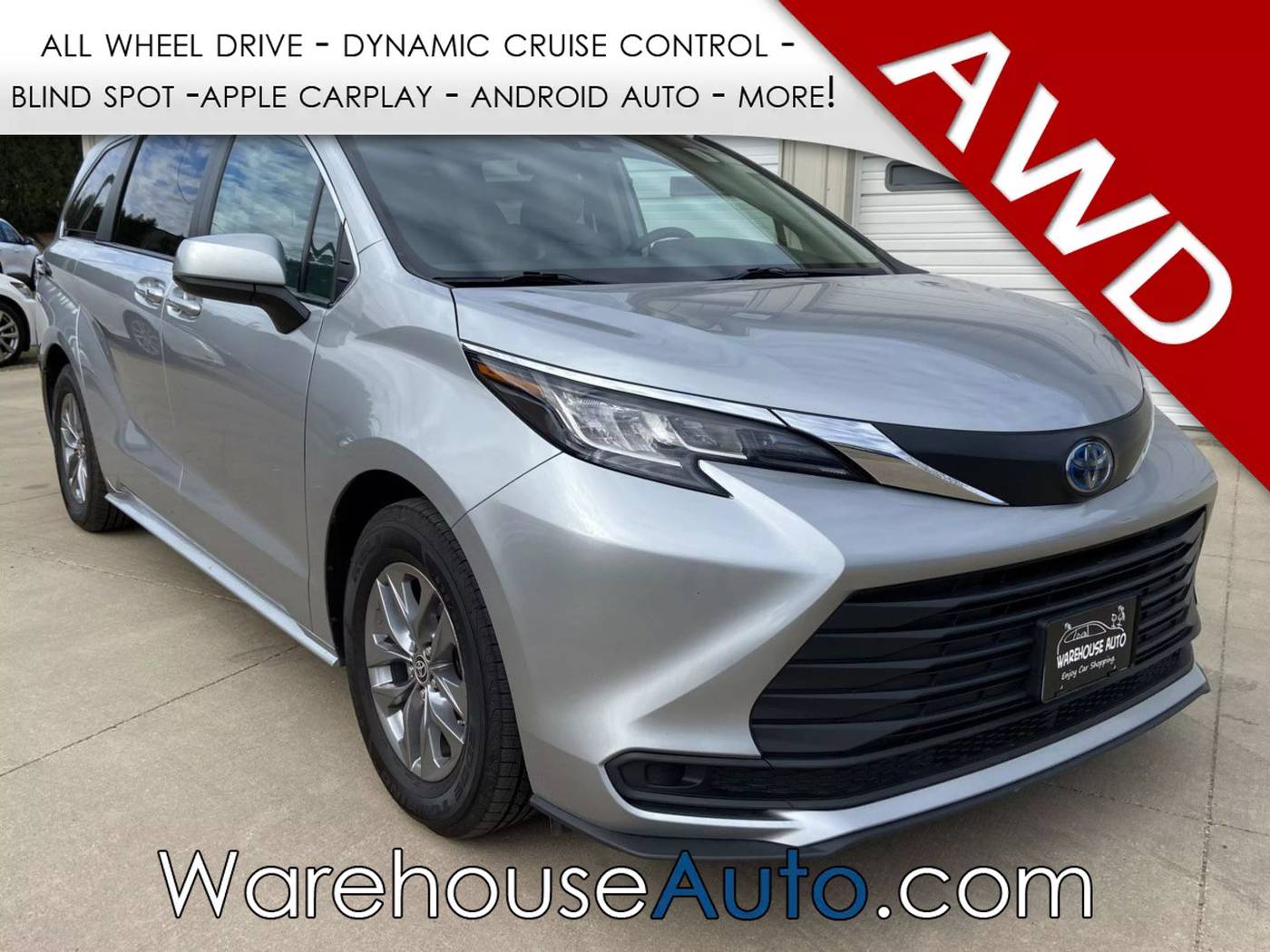 2023 Toyota Sienna LE — Minivan — 89,684 mi — Swisher, IA