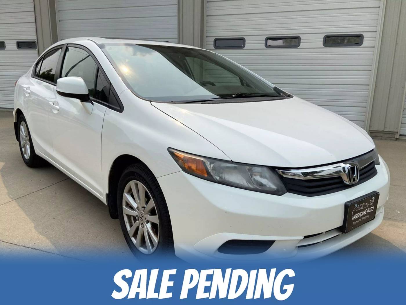 2012 Honda Civic EX-L — Sedan — 196,892 mi — Swisher, IA