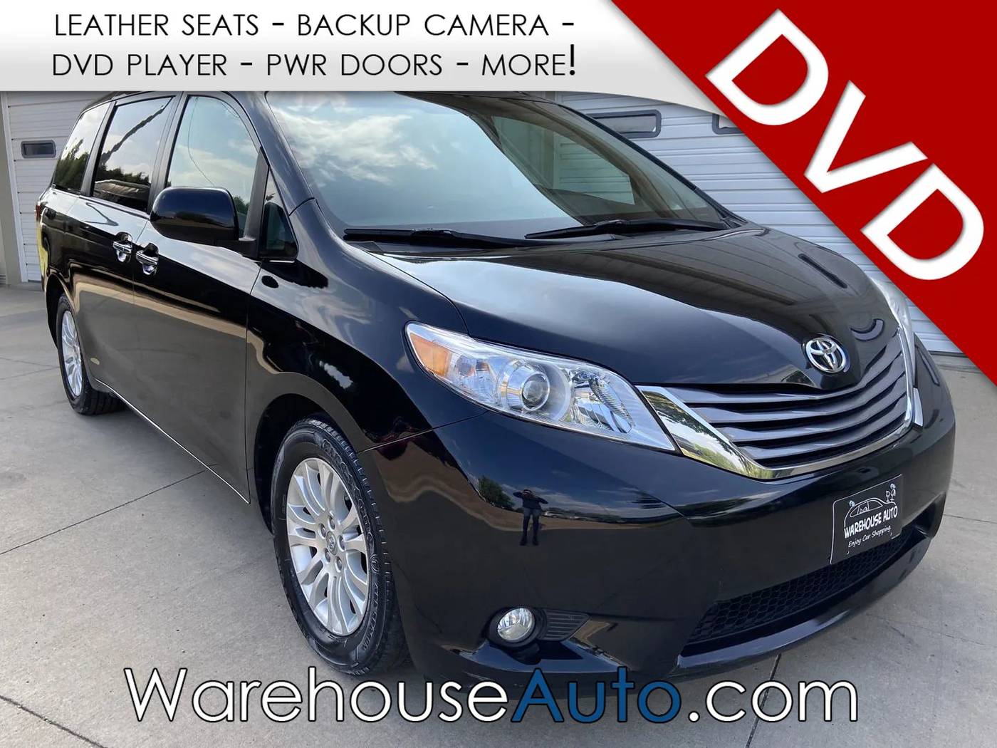 2017 Toyota Sienna XLE Premium — Minivan — 131,058 mi — Swisher, IA