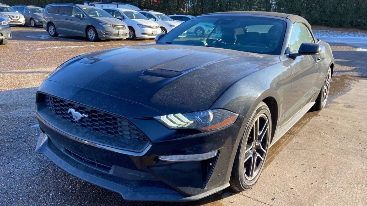 2022 Ford Mustang EcoBoost Premium — Convertible — 75,502 mi — Swisher, IA