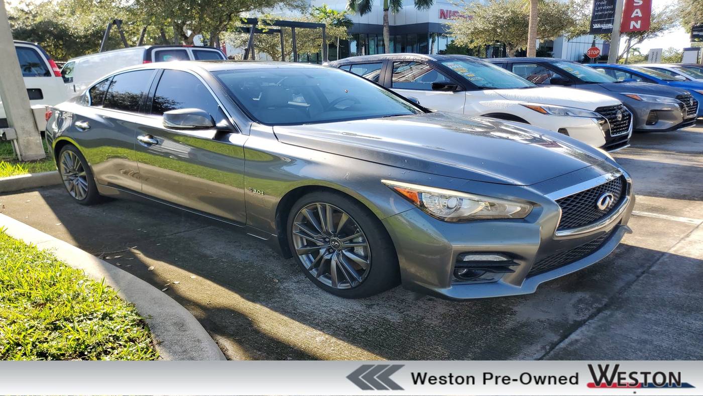 2016 INFINITI Q50 3.0t RED SPORT 400 — Sedan — 81,240 mi — Davie, FL