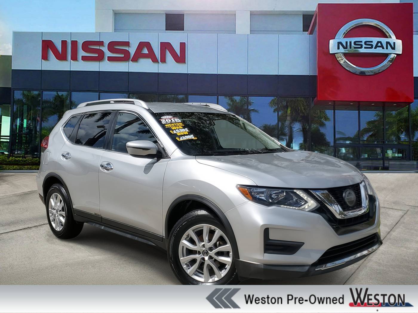 2018 Nissan Rogue SV — SUV — 43,663 mi — Davie, FL