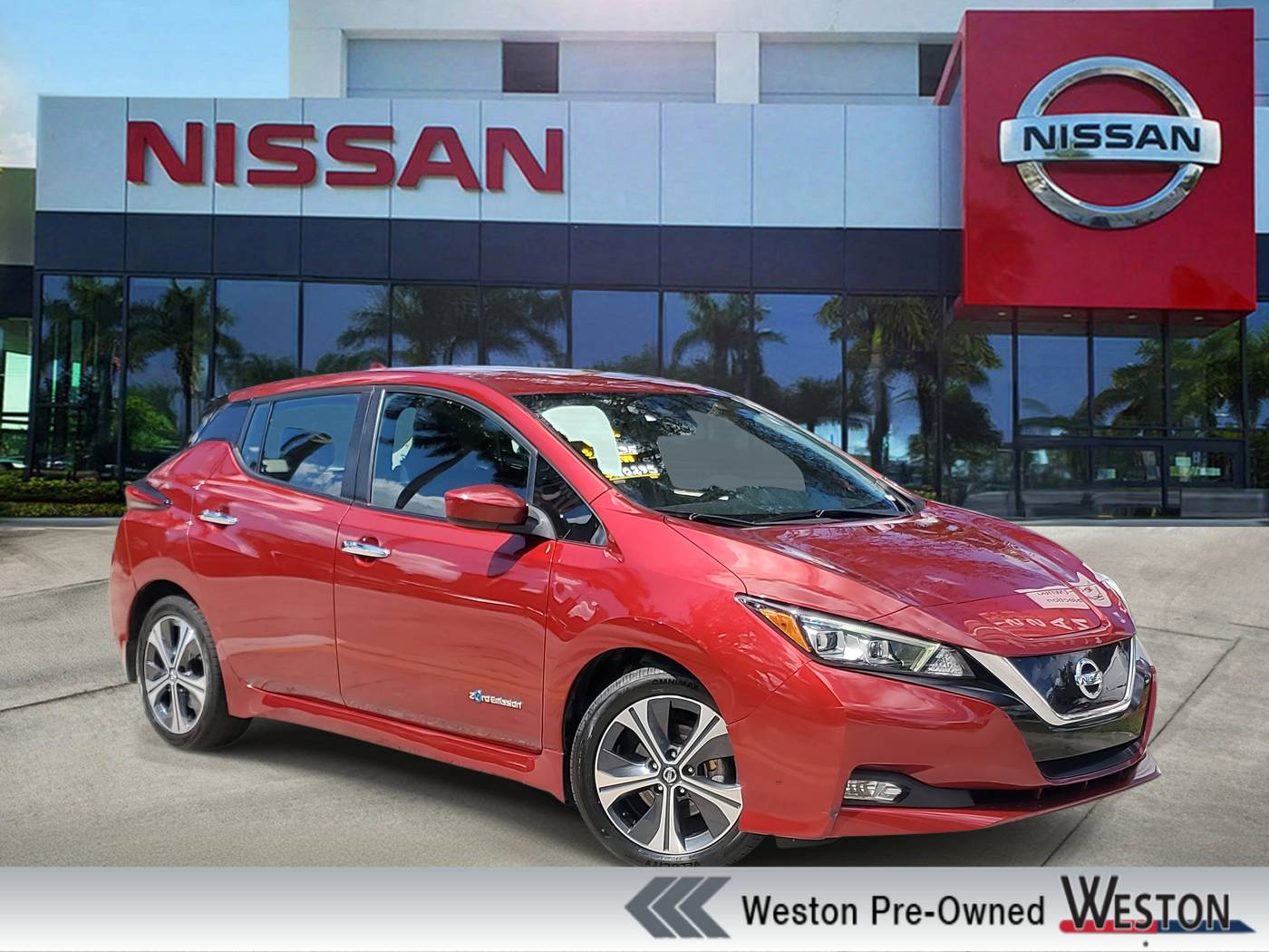 2018 Nissan LEAF SV — Hatchback — 51,003 mi — Davie, FL
