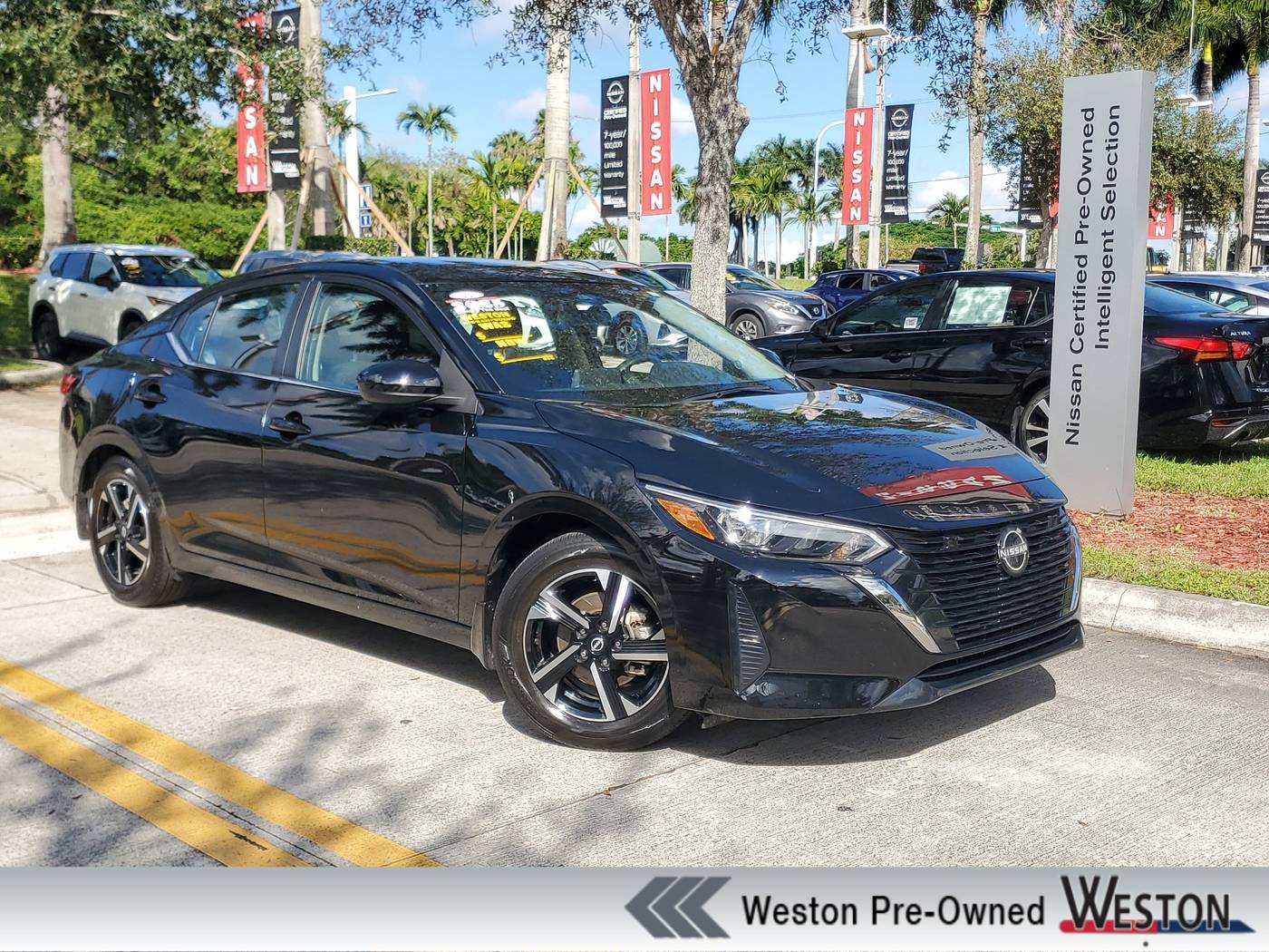 2025 Nissan Sentra SV — Sedan — 7,170 mi — Davie, FL
