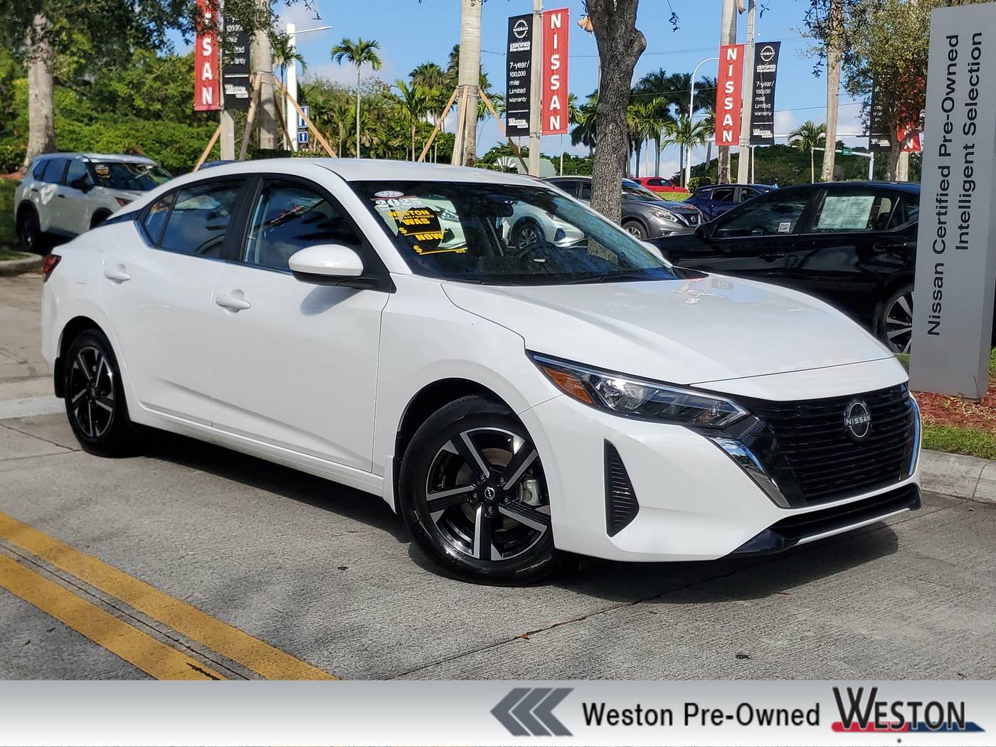 2025 Nissan Sentra SV — Sedan — 4,215 mi — Davie, FL
