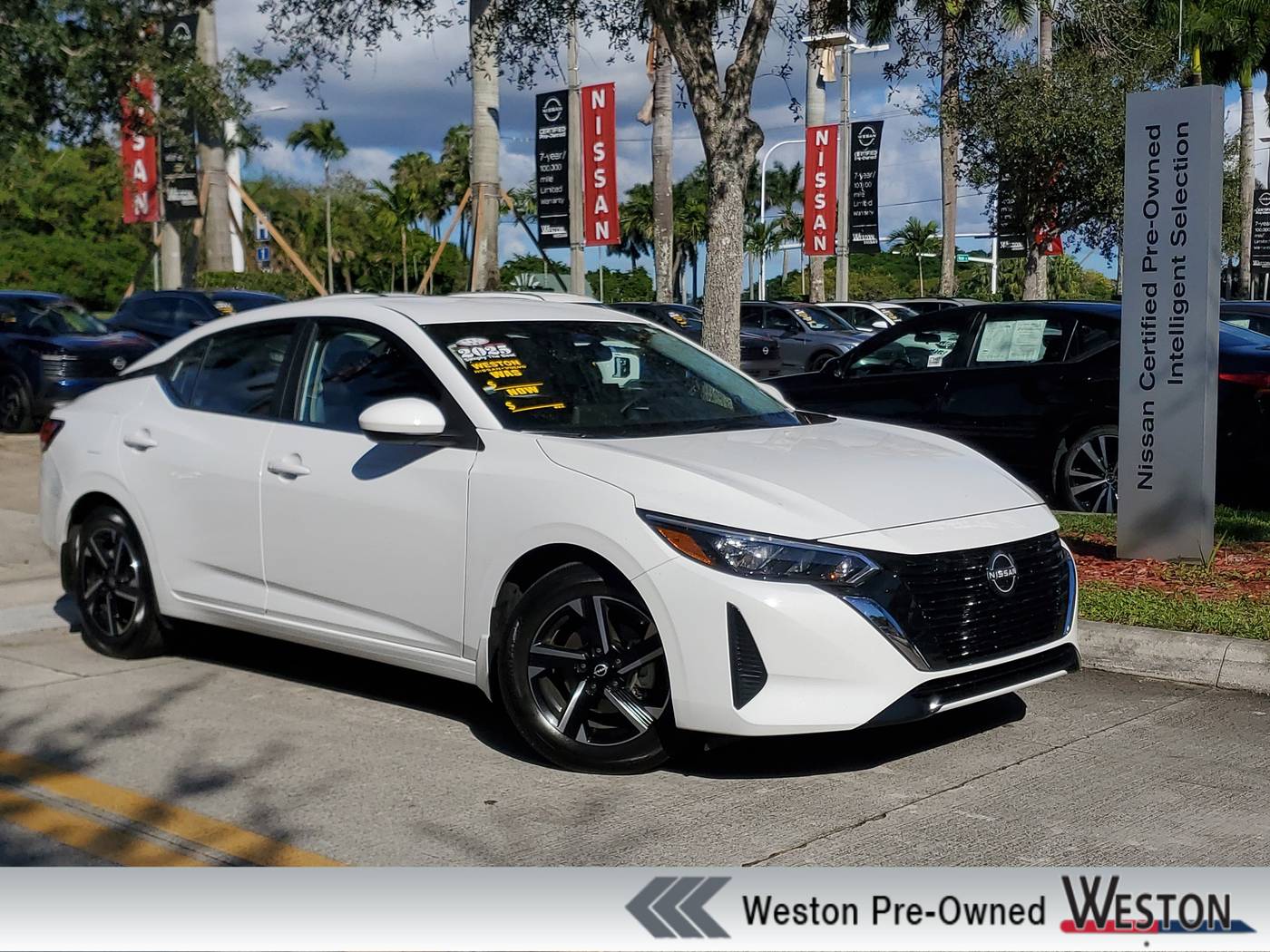 2025 Nissan Sentra SV — Sedan — 3,864 mi — Davie, FL