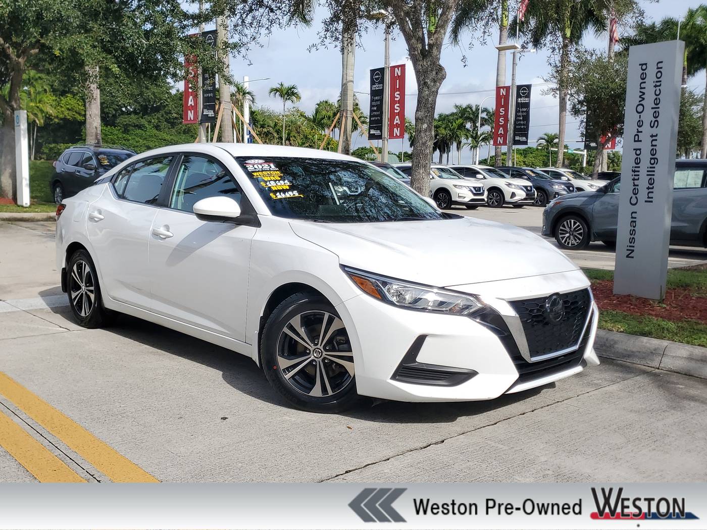 2021 Nissan Sentra SV — Sedan — 29,310 mi — Davie, FL