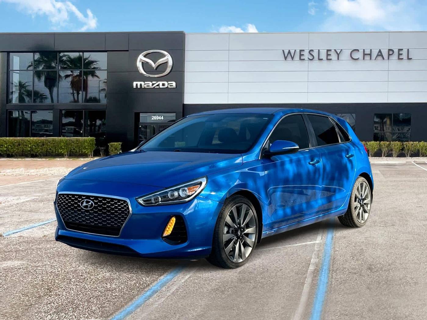 2018 Hyundai Elantra GT Sport — Hatchback — 74,742 mi — Wesley Chapel, FL