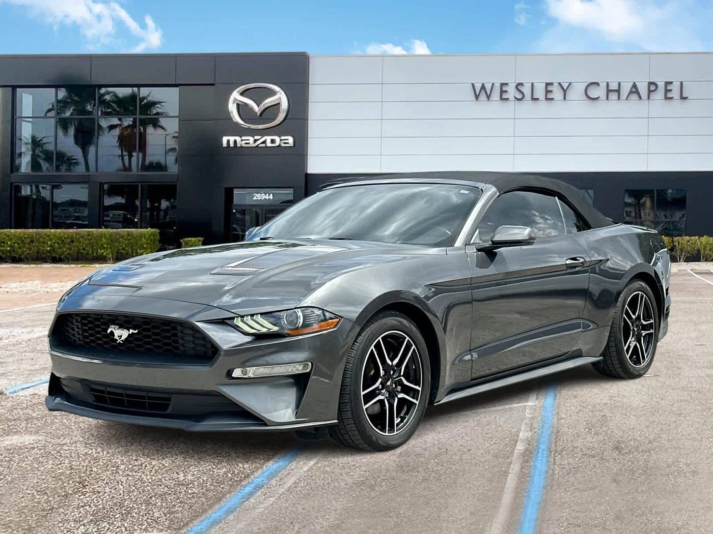 2018 Ford Mustang EcoBoost Premium — Convertible — 80,314 mi — Wesley Chapel, FL