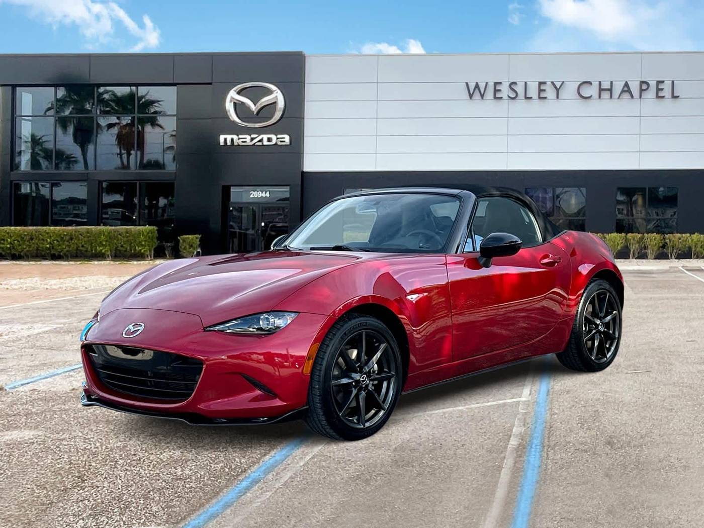 2016 Mazda MX-5 Miata Club — Convertible — 35,525 mi — Wesley Chapel, FL