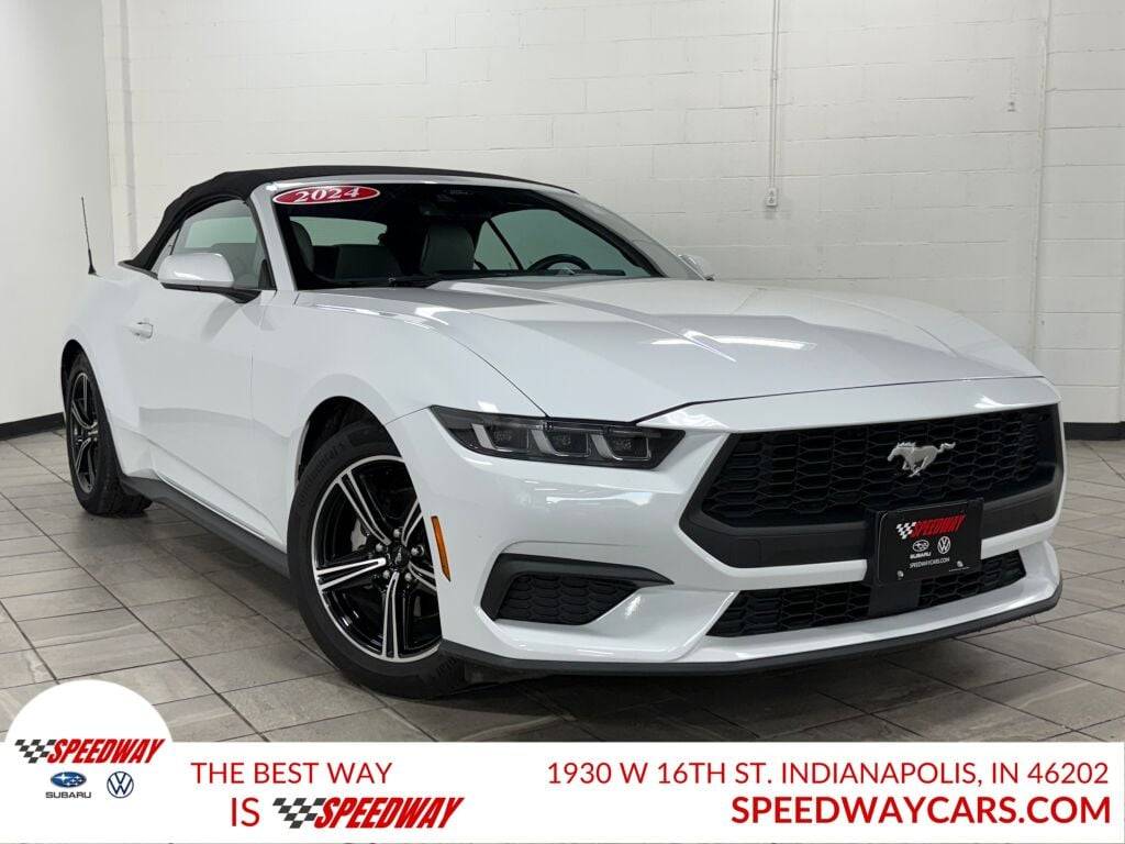 2024 Ford Mustang EcoBoost Premium — Convertible — 25,142 mi — Indianapolis, IN