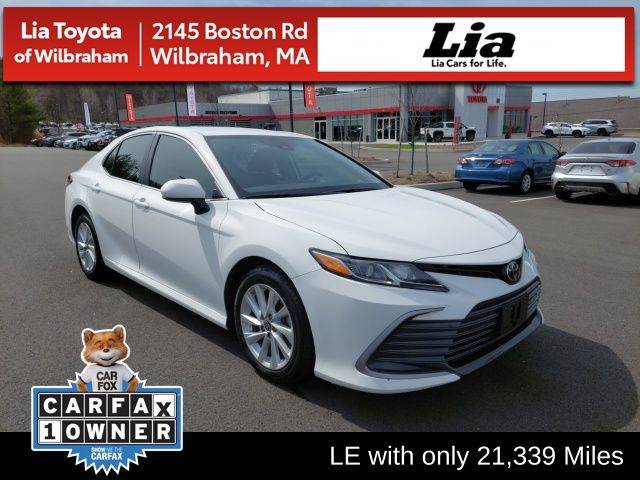 2022 Toyota Camry LE — Sedan — 21,339 mi — Wilbraham, MA