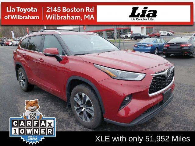 2023 Toyota Highlander XLE — SUV — 51,952 mi — Wilbraham, MA