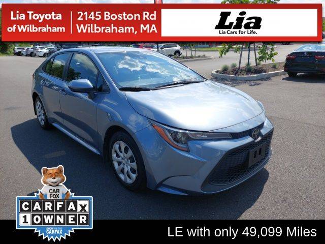 2022 Toyota Corolla LE — Sedan — 49,075 mi — Wilbraham, MA